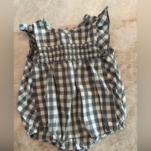 Pehr Plaid Romper/Onesie